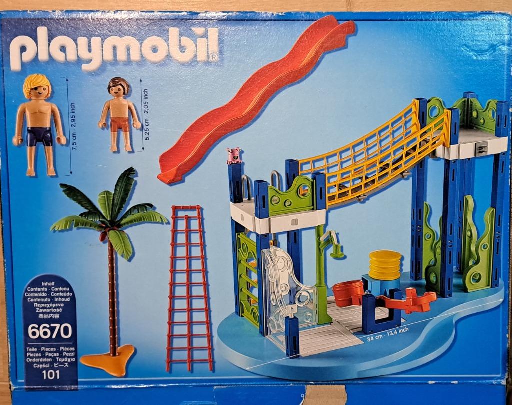 Playmobil waterpark speeltuin, Ophalen, Gebruikt, Complete set