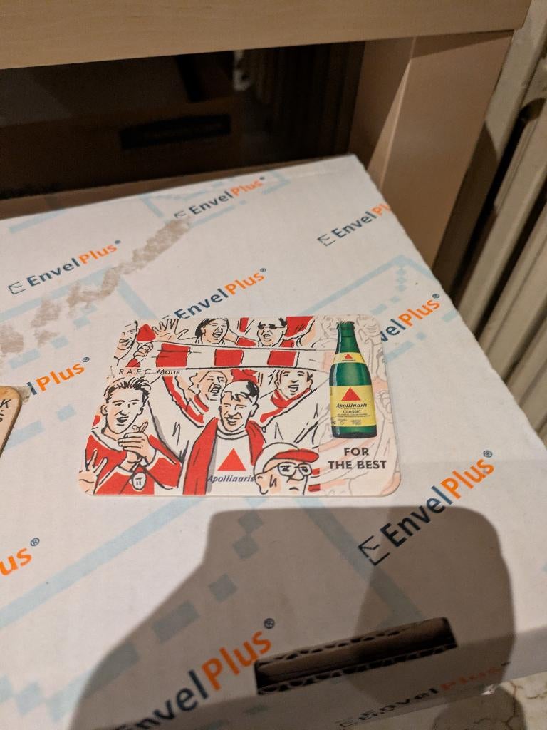 RAEC Mons, Enlèvement ou Envoi, Comme neuf, Sous-bock