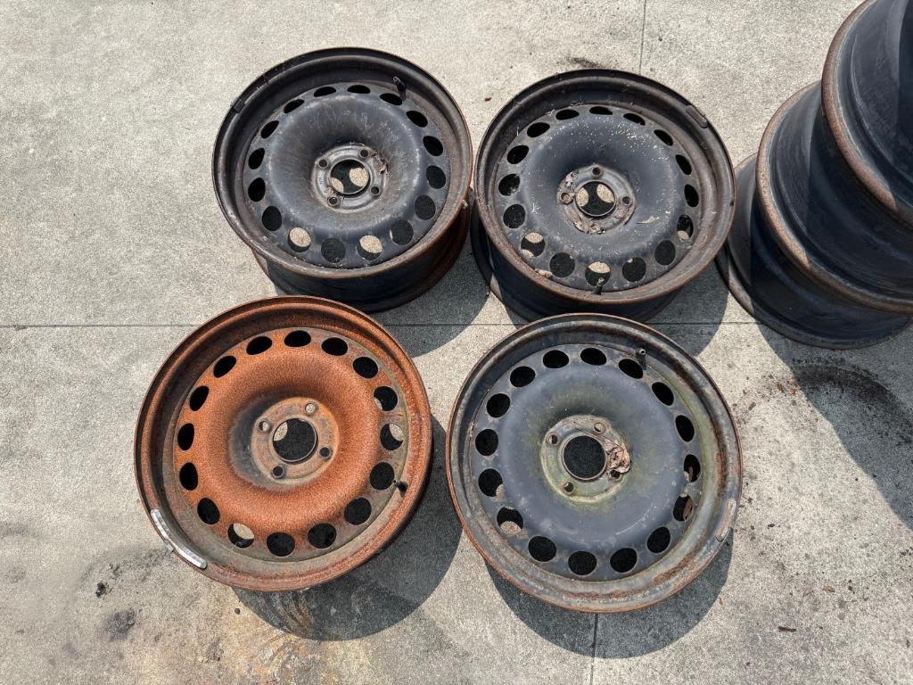 4 jantes en tôle PSA 4x108 16 pouces, Enlèvement, Utilisé, Citroën