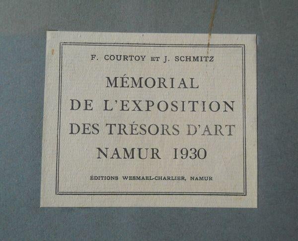 Mémorial de l'exposition des Trésors d'Art Namur 1930, Antiquités & Art, Enlèvement ou Envoi