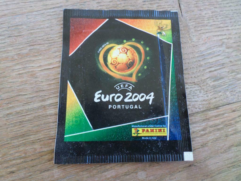 Pochette Panini Euro 2004 Portugal., Enlèvement ou Envoi, Neuf, Affiche, Image ou Autocollant
