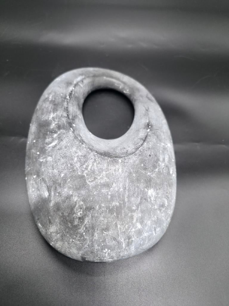 Amort leisteen water meter., Ophalen