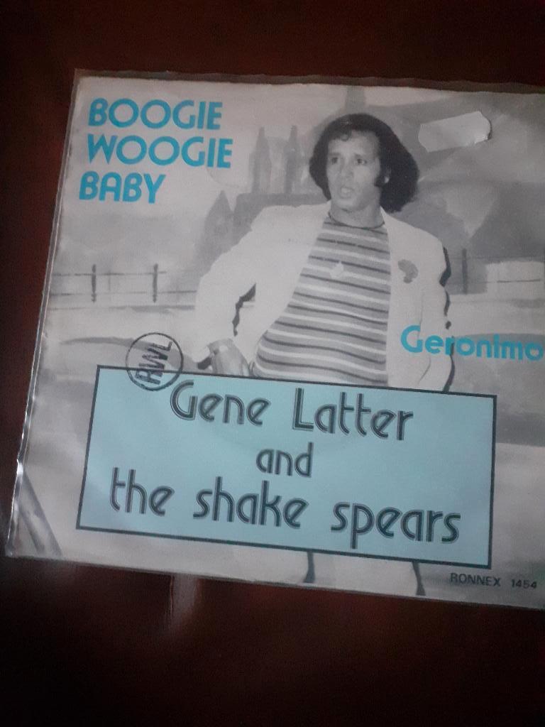 45T Gene Latter & Shakespears : Boogie woogie baby (Belpop), Ophalen of Verzenden