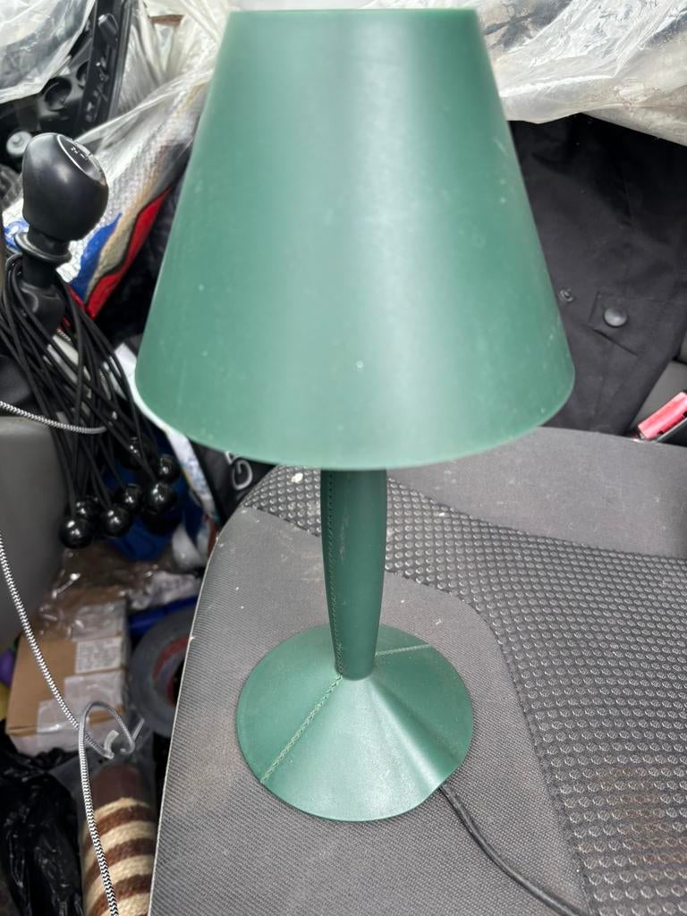 Mooi designlampje uit de jaren, groene Miss Sissi, Ophalen of Verzenden, Zo goed als nieuw