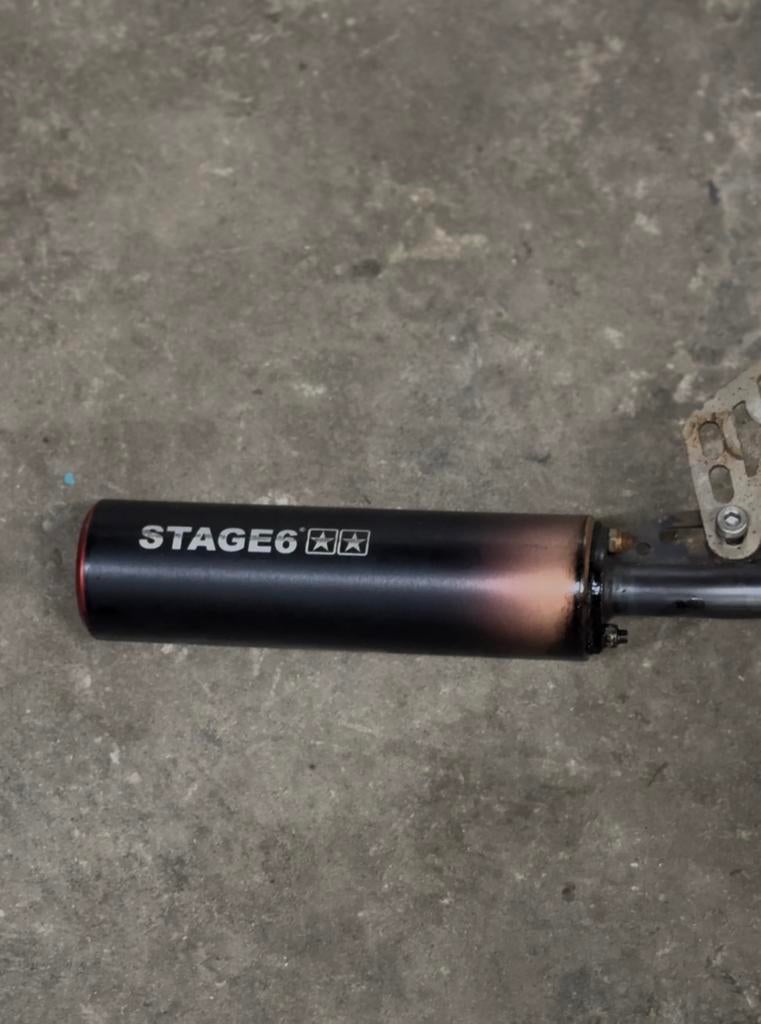 Stage 6 uitlaat, Fietsen en Brommers, Ophalen, Gebruikt, Uitlaat