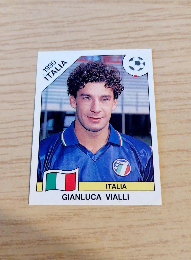 Panini Italia 90 Vialli Holanda Mexico editie topstaat, Collections, Enlèvement ou Envoi, Comme neuf, Sport