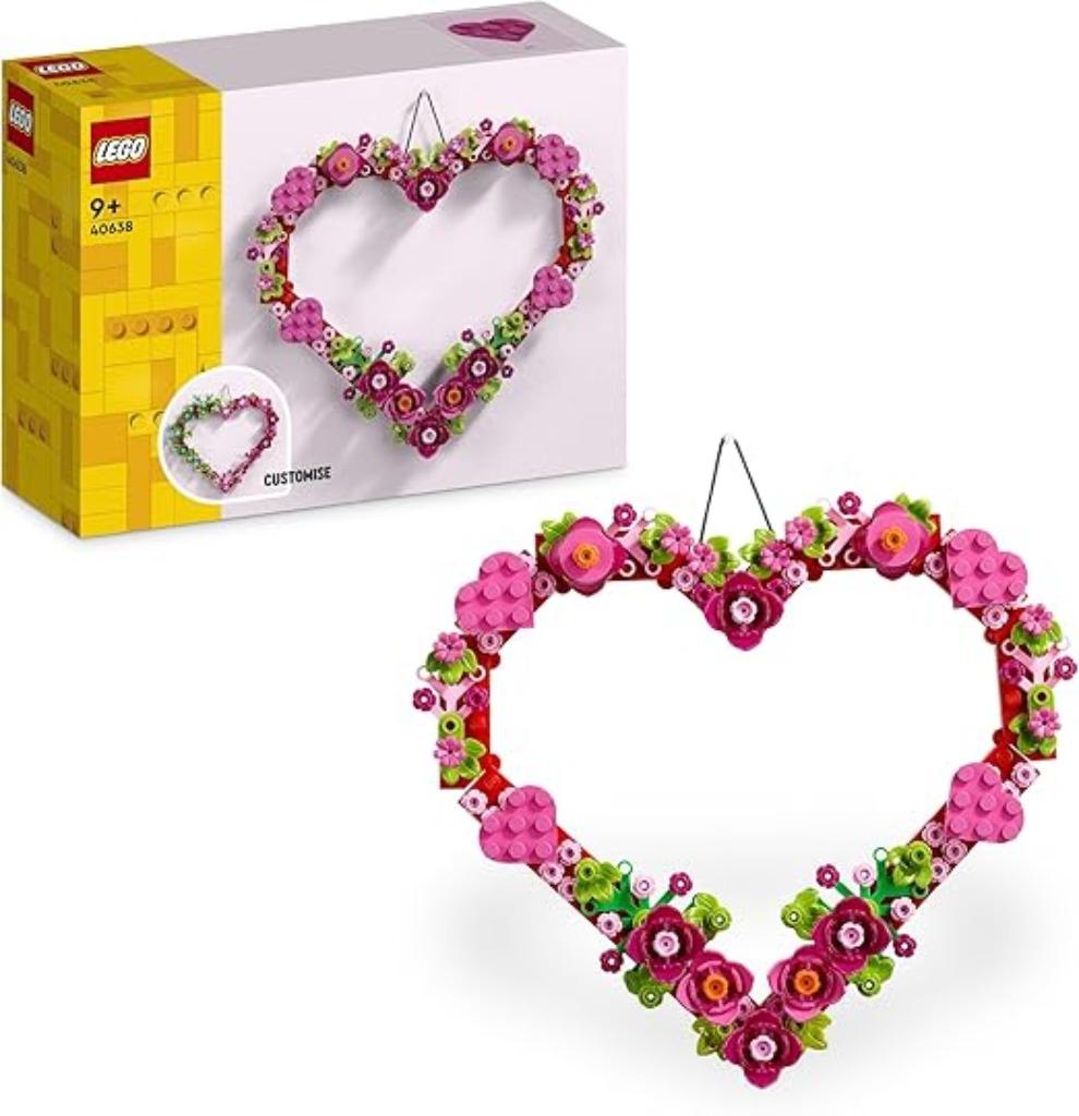LEGO Hartvormige decoratie SNELLE GRATIS LEVERING, Kinderen en Baby's, Speelgoed | Duplo en Lego, Verzenden, Nieuw, Complete set