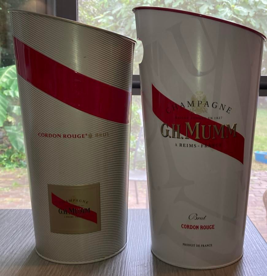 Champagnekoelers Mumm, Ophalen of Verzenden