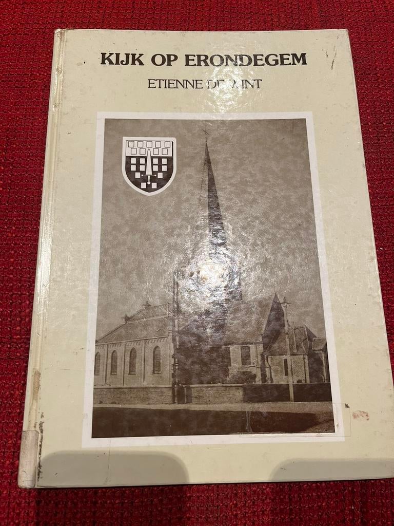 Boek geschiedenis heemkunde Erondegem, Boeken, Ophalen of Verzenden, Zo goed als nieuw