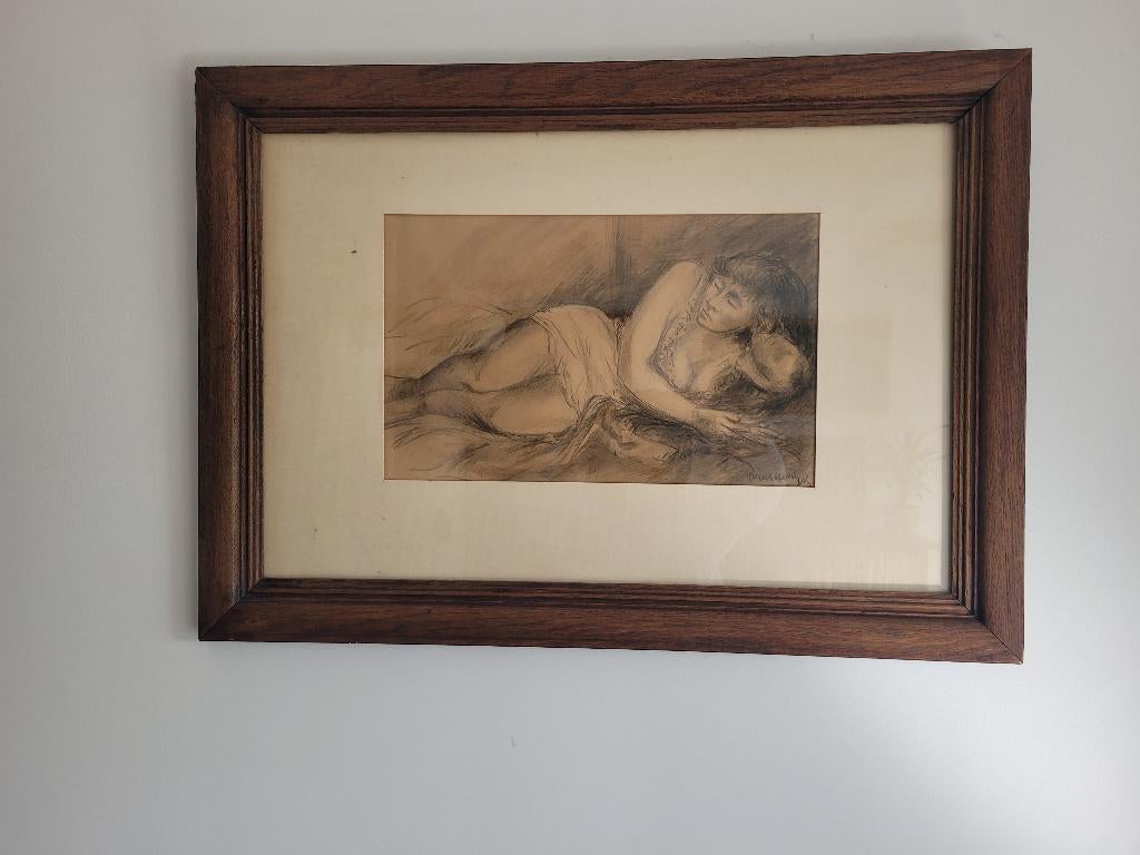 Kunst tekening Michel Bracke, Ophalen of Verzenden