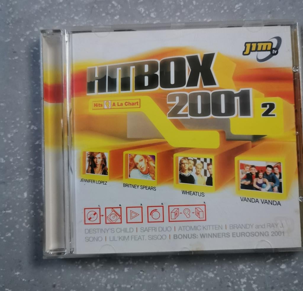 Cd Hitbox 2001, Cd's en Dvd's, Ophalen of Verzenden, Zo goed als nieuw