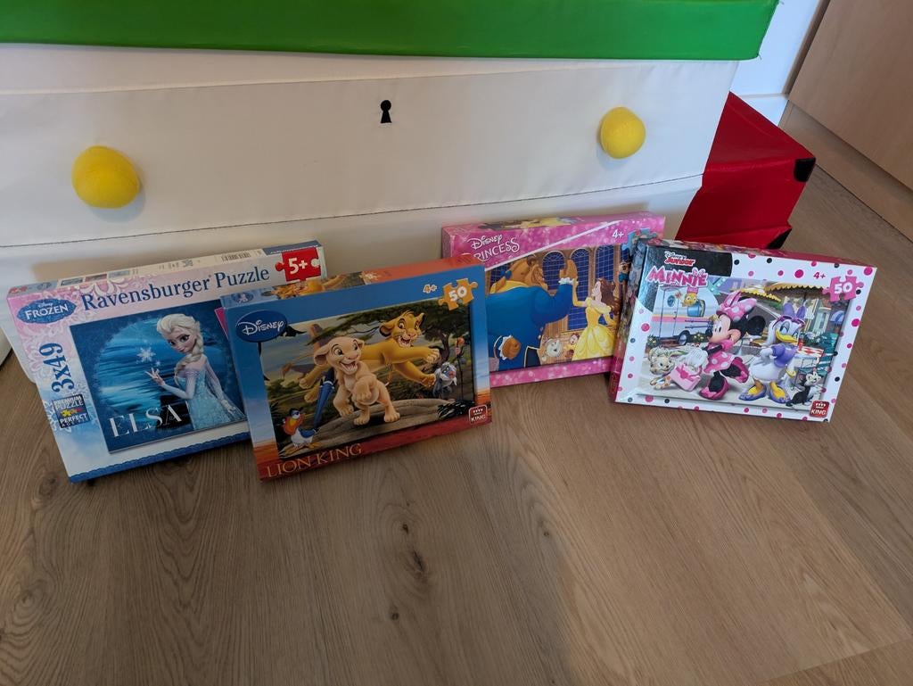 Puzzels Disney, Enlèvement