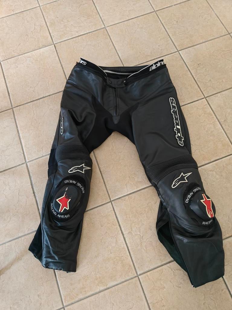 Lederen broek Alpinestars maat 56, Motoren, Ophalen