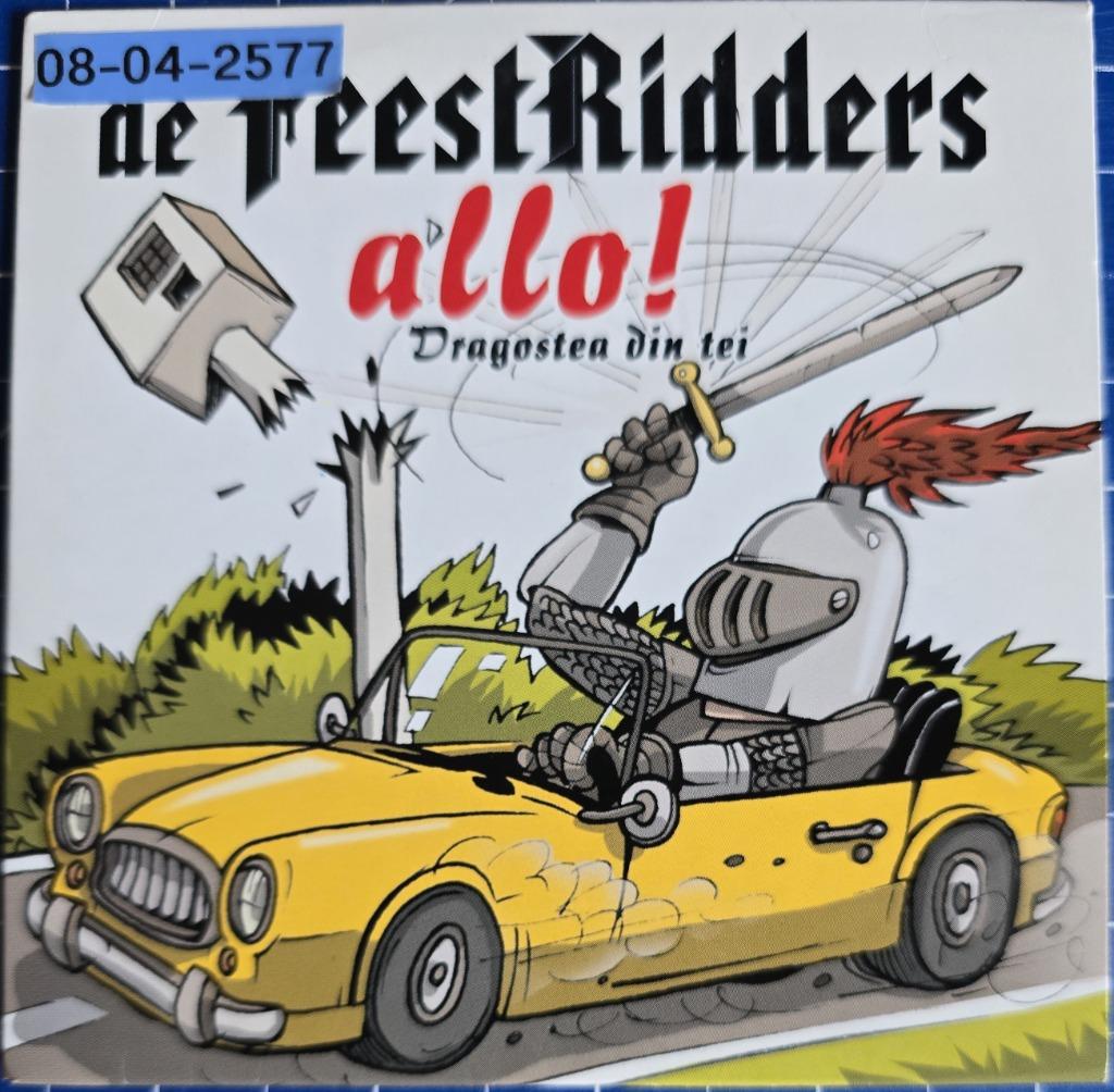 CD single De Feestridders - Allo!, CD & DVD, Enlèvement ou Envoi, Utilisé