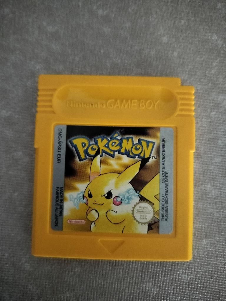 Pokemon Yellow Gameboy Game, Games en Spelcomputers, 1 speler, Ophalen of Verzenden, Gebruikt