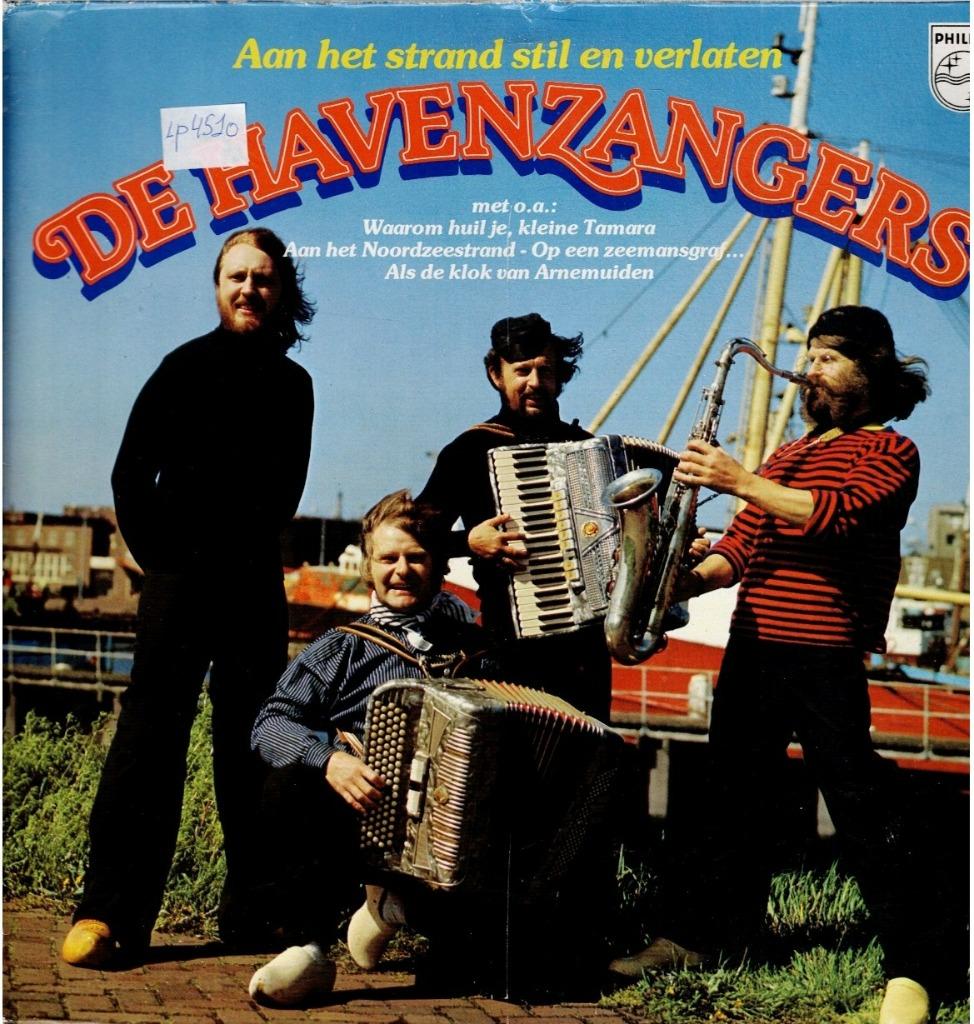 Vinyl, LP   -   De Havenzangers – Aan Het Strand Stil En Ver, Ophalen of Verzenden, Overige formaten