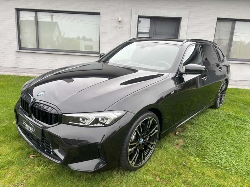 BMW 330iAS Touring xDrive M-Sport WideScreen/DAB/Camera/20"M, Auto's, BMW, Automaat, 4 cilinders, Alcantara, Zwart