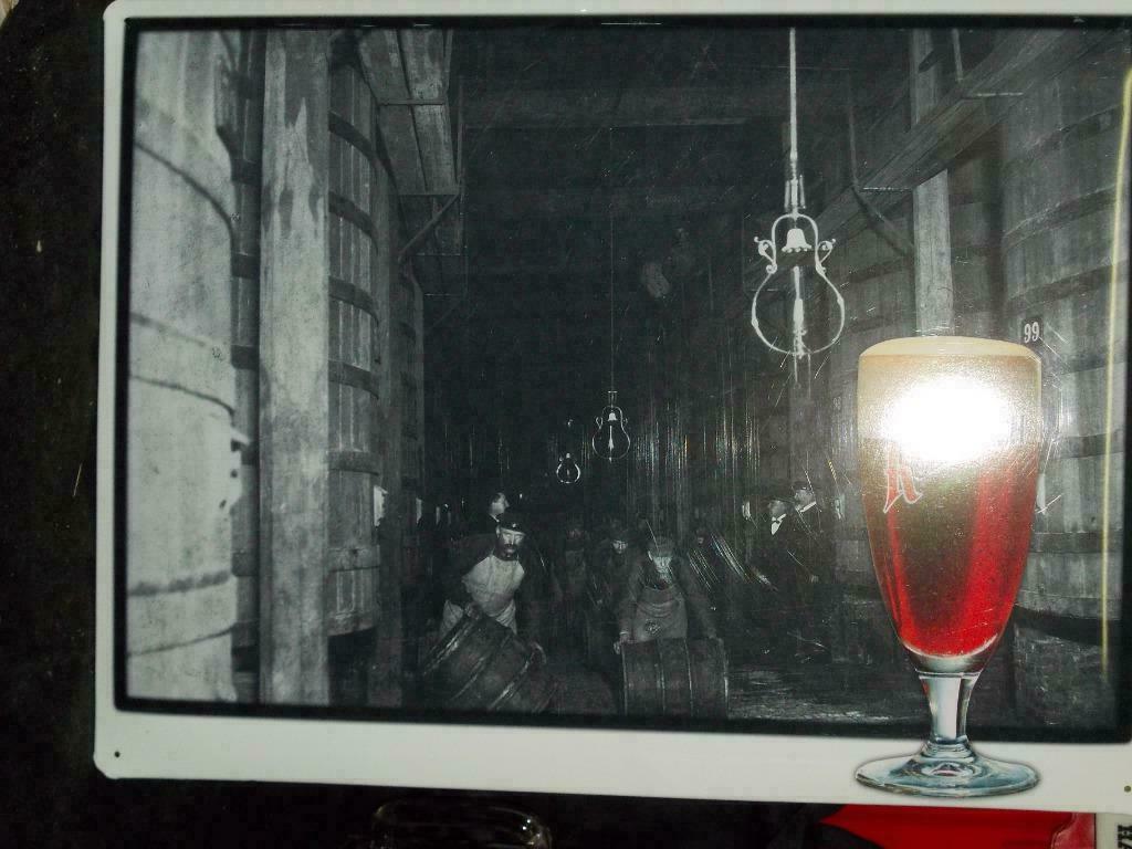 Beersign.Blikken Reclame.Rodenbach.Roeselare, Verzamelen, Ophalen of Verzenden, Zo goed als nieuw, Reclamebord