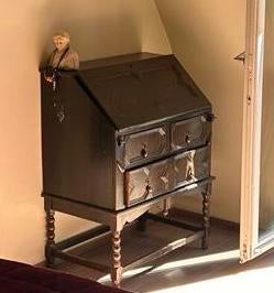 Antic magnifique secretaire deux corps, Enlèvement ou Envoi, Utilisé