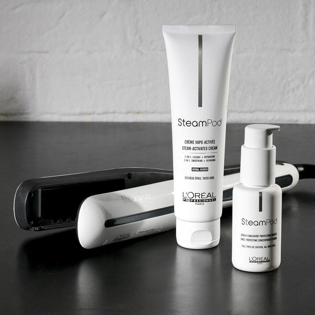 Steampod + 2 producten van L'Oreal Professional, nieuw., Elektronische apparatuur, Ophalen of Verzenden, Nieuw, Haarverzorging