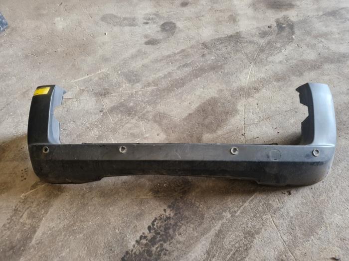 Achterbumper van een Fiat Fiorino (ONG), Gebruikt, Ophalen of Verzenden, Bumper, Fiat