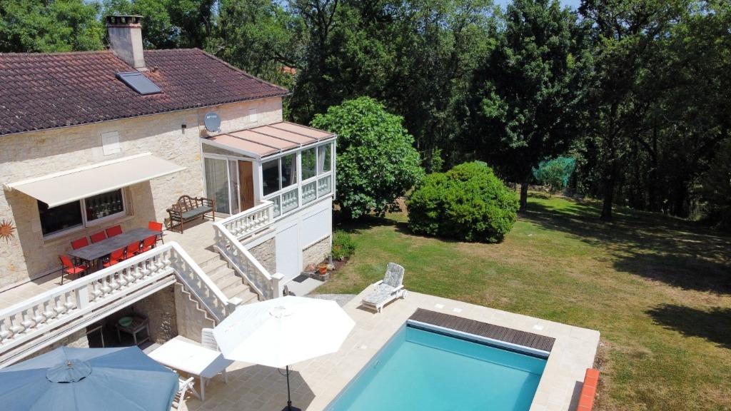 Mooie woning met verwarmd zwembad en aparte studio, Immo, Francoulès, 185 m², Frankrijk, Woonhuis