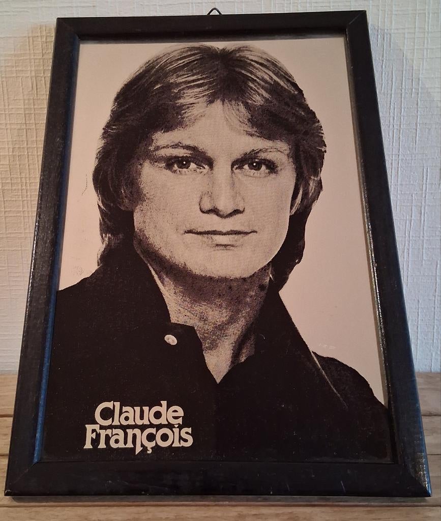 Spiegel -Claude François, Ophalen of Verzenden, Zo goed als nieuw, Nvt, Nvt