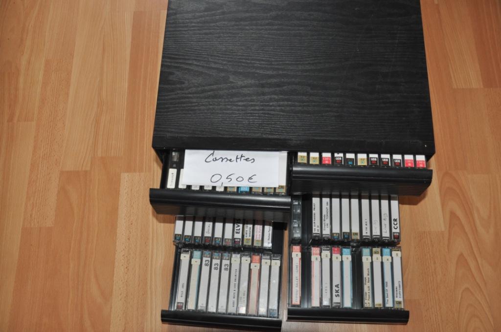 muziek cassettes, Ophalen