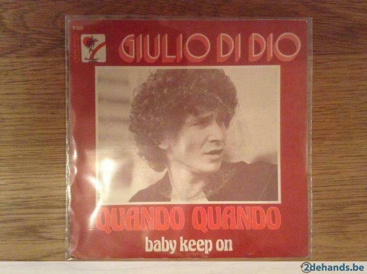 single giulio di dio, Cd's en Dvd's