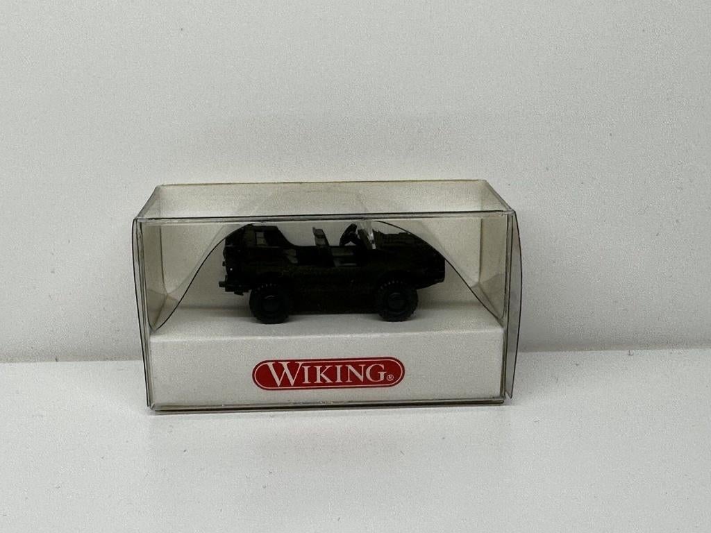 Ancien 4x4 Militaire DKW Munga 1/87 HO WIKING Neuf + Boite, Ophalen of Verzenden, Nieuw, Auto, Wiking