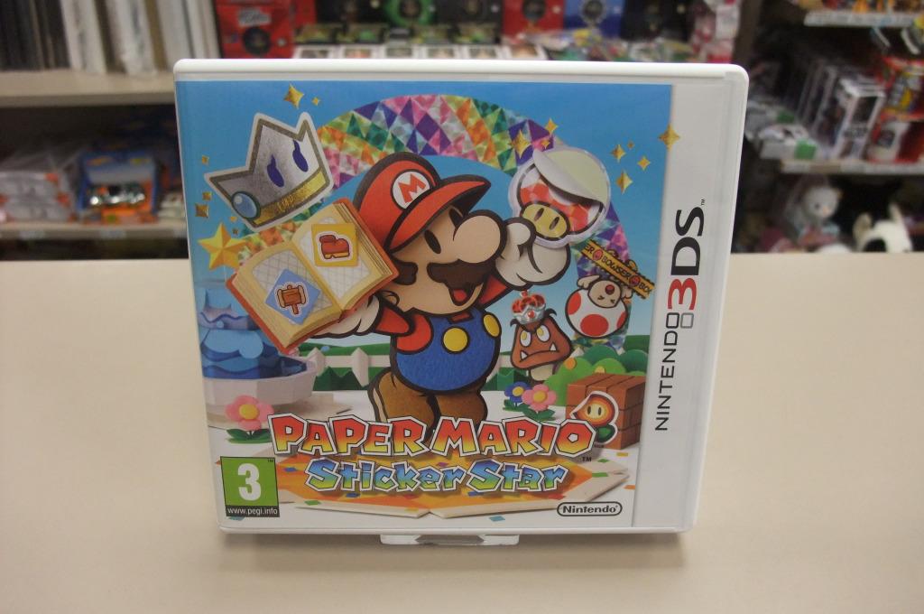 Paper Mario Sticker star (cib) hol 3ds, Games en Spelcomputers, Games | Nintendo 2DS en 3DS, Nintendo, Gebruikt, 1 speler, Ophalen of Verzenden