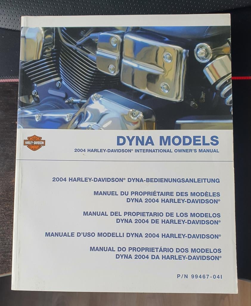 Harley davidson Dyna boek, Ophalen of Verzenden, Gebruikt