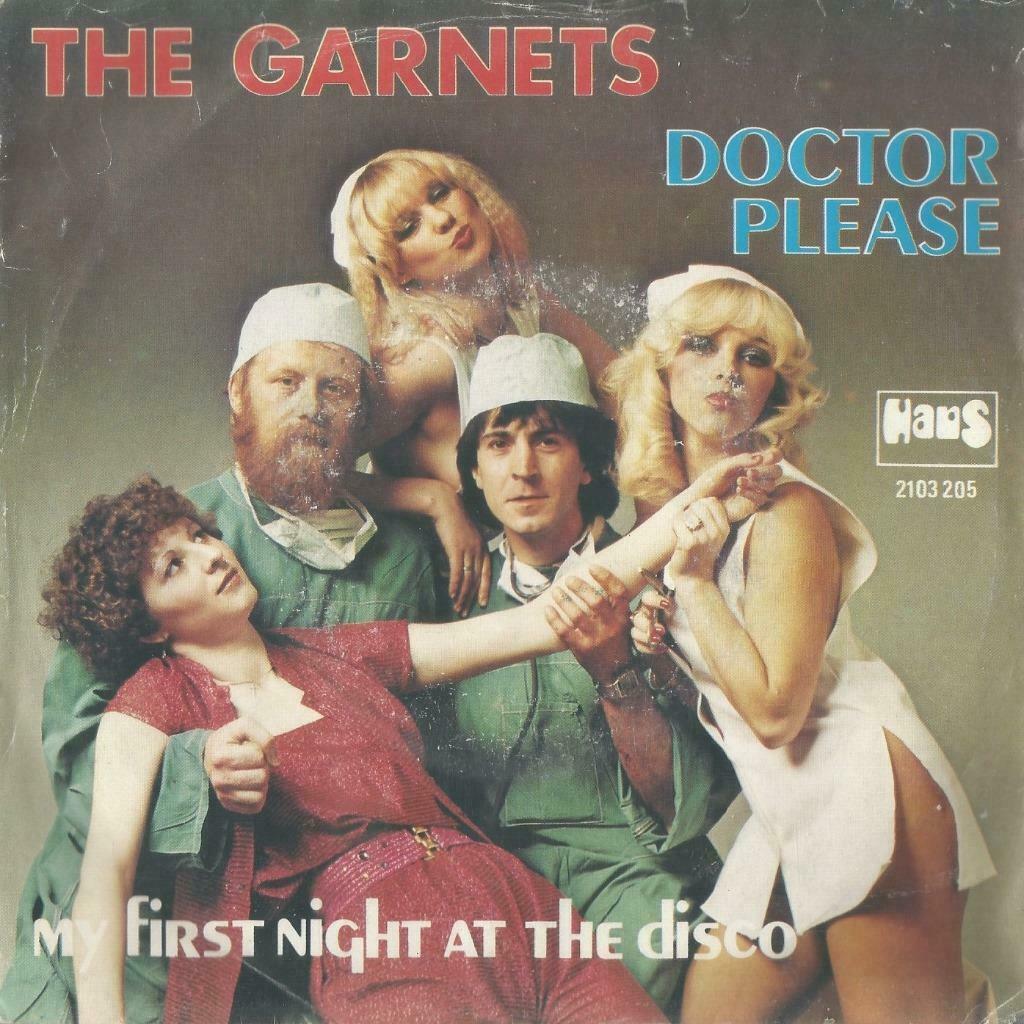 The Garnets – Doctor please / My first night at the disco, Gebruikt, 7 inch, Single, Ophalen of Verzenden