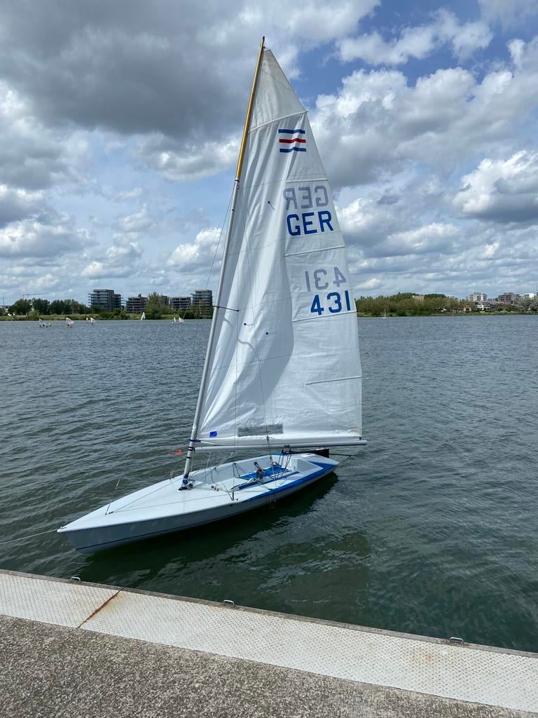 Contender zeilboot, Ophalen, Gebruikt