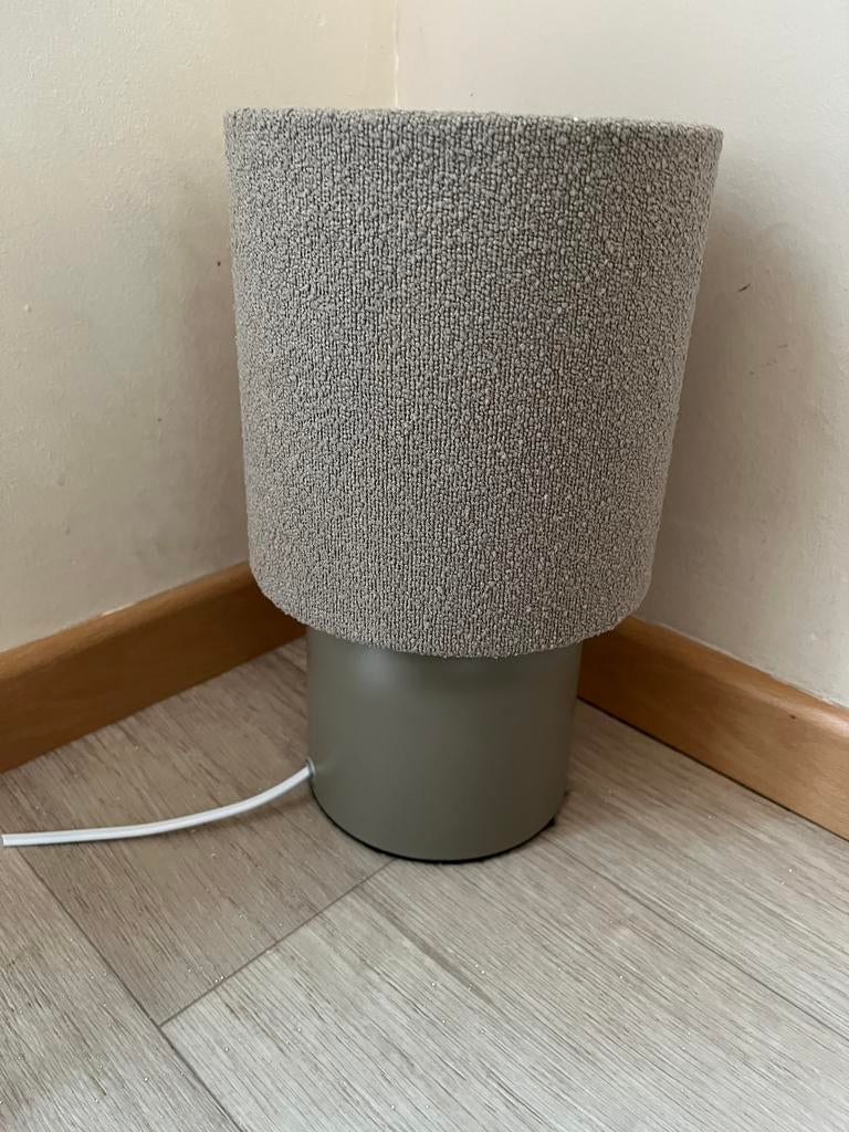 Lamp in bruine teddy stof  (exclusief lamp E27)NIEUW💡🛏️💡, Enlèvement, Neuf, Autres matériaux