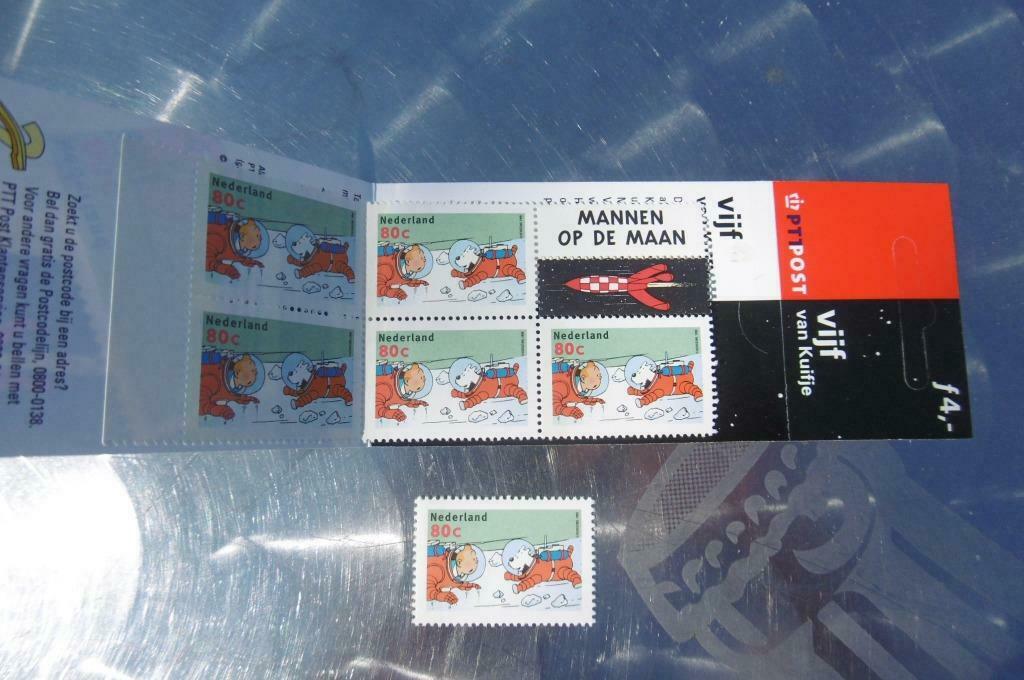 timbres TINTIN, Enlèvement ou Envoi, Non oblitéré, Autres thèmes