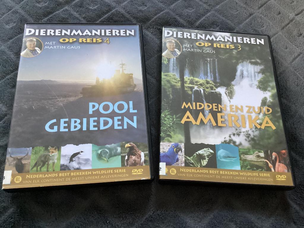 Dierenmanieren Op Reis deel 3 Amerika en deel 4 poolgebieden, Ophalen of Verzenden