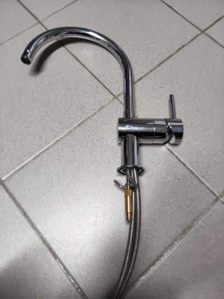 grohe voor gootsteen eengreeps, Ophalen, Nieuw, Chroom, Kraan