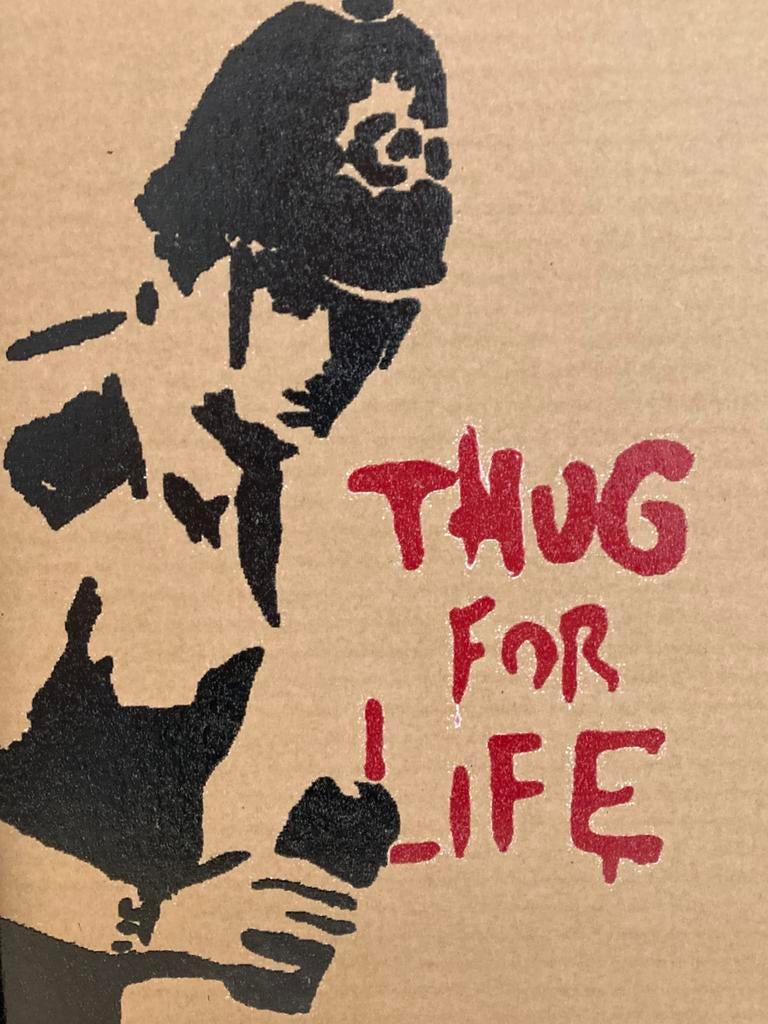 BANKSY : œuvre encadrée et limitée à 50 exemplaires, Enlèvement ou Envoi