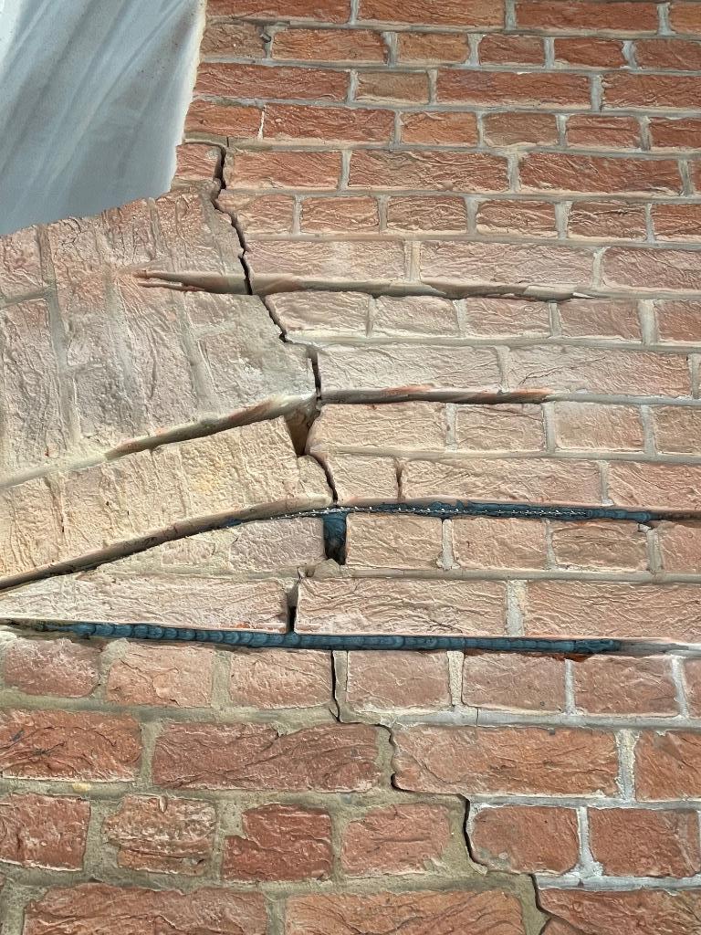 gevelrenovatie - scheurherstel, Metselwerk