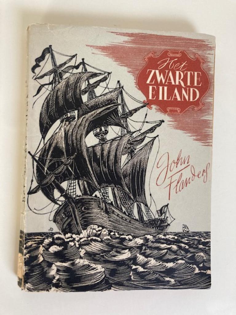 Jean Ray / John Flanders - Het Zwarte Eiland - Demoen - 1948, Verzenden, Gelezen, John Flanders