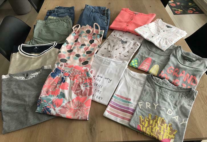 Setje meisjes zomerkleding, Name IT - Cap- jbc, Kinderen en Baby's, Ophalen of Verzenden, Zo goed als nieuw