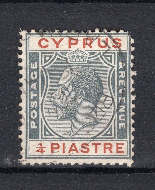 CYPRUS Yt. 84 gestempeld 1924-1928, Ophalen of Verzenden, Overige landen, Gestempeld