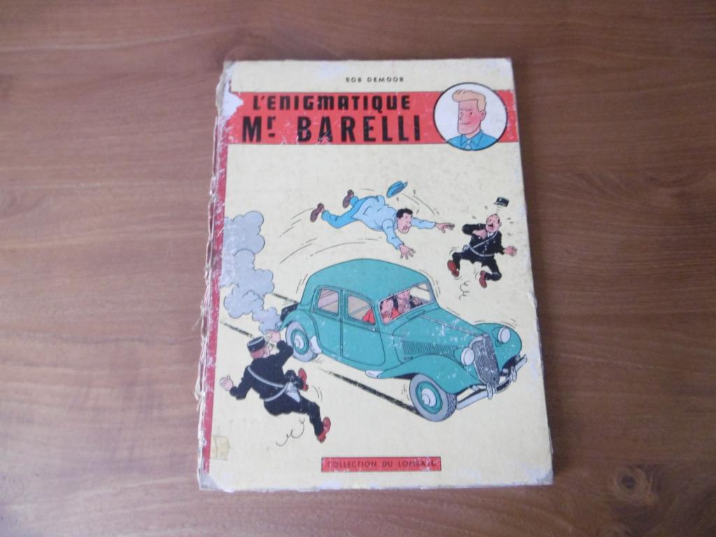 Bob Demoor : L'énigmatique Mr Barelli - EO 1956, Enlèvement ou Envoi