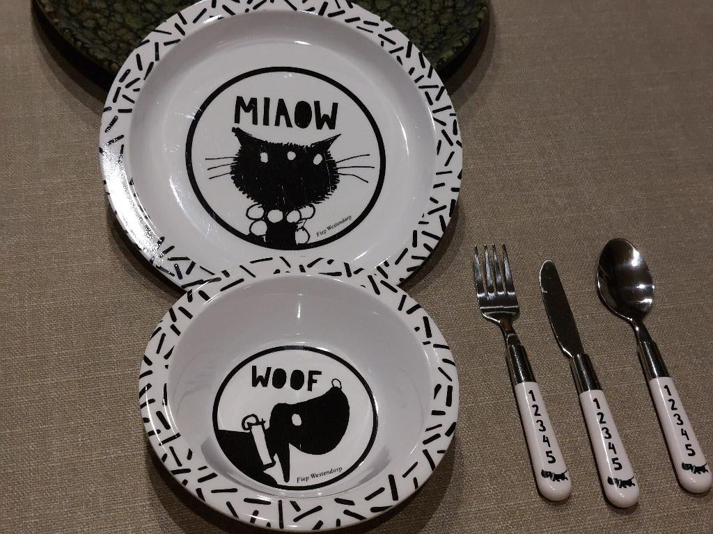 Kinderservies, Ophalen, Overige materialen, Gebruikt, Overige typen