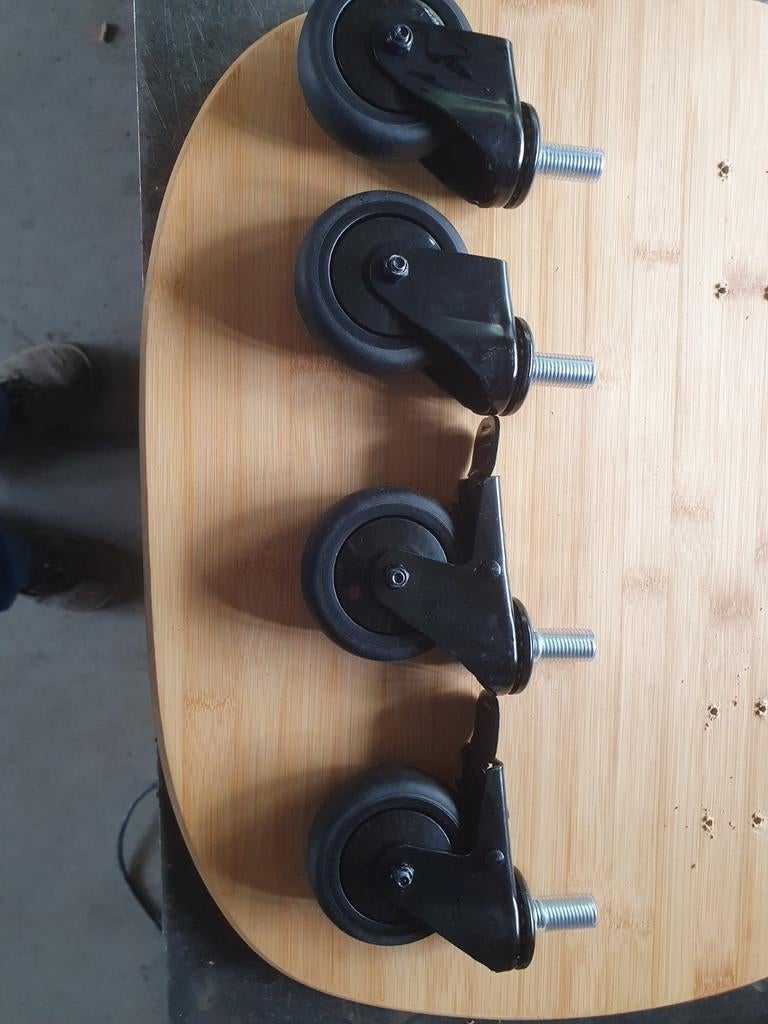 Zwenkwiel met en zonder rem, Ophalen of Verzenden, Zo goed als nieuw