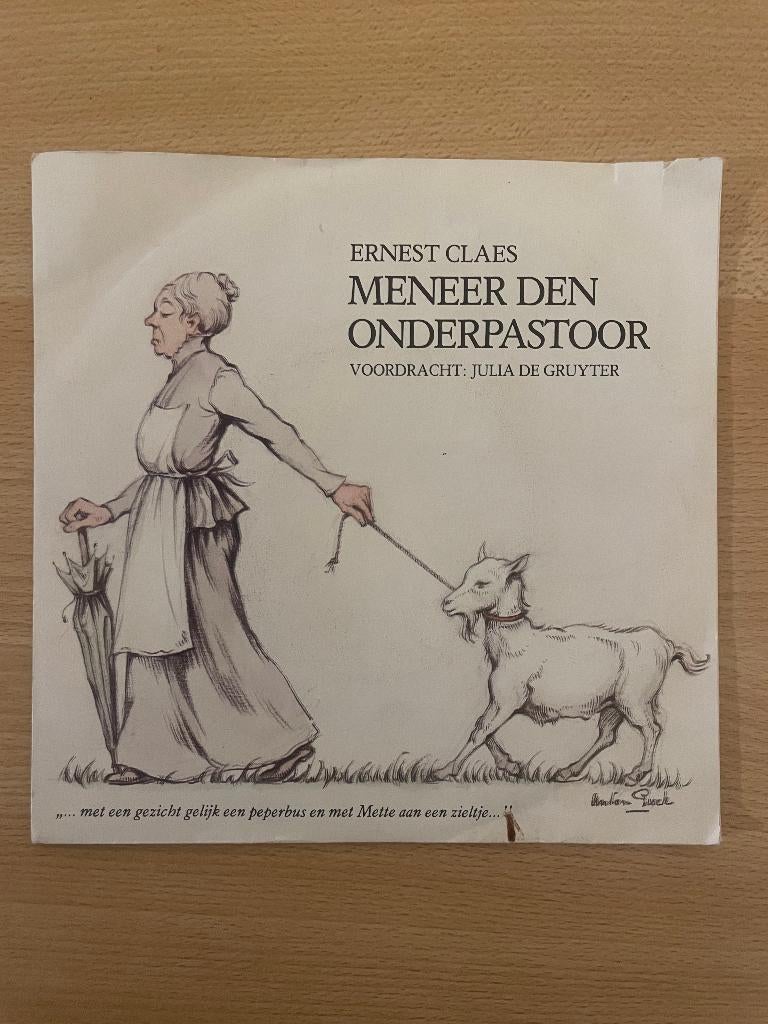LP Meneer den onderpastoor (genummerd) - Ernest Claes, Cd's en Dvd's, Ophalen of Verzenden, Gebruikt, Overige formaten, Overige genres