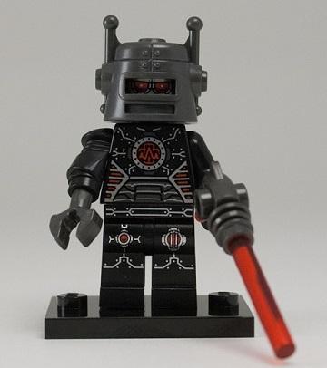 Lego collectable minifiguur Evil Robot, Series 8 (2), Ophalen of Verzenden, Zo goed als nieuw, Losse stenen, Lego