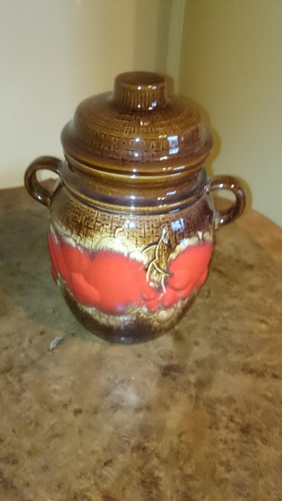 RUMTOPF SCHEURICH 820-28 VINTAGE KERAMIEK, Enlèvement ou Envoi