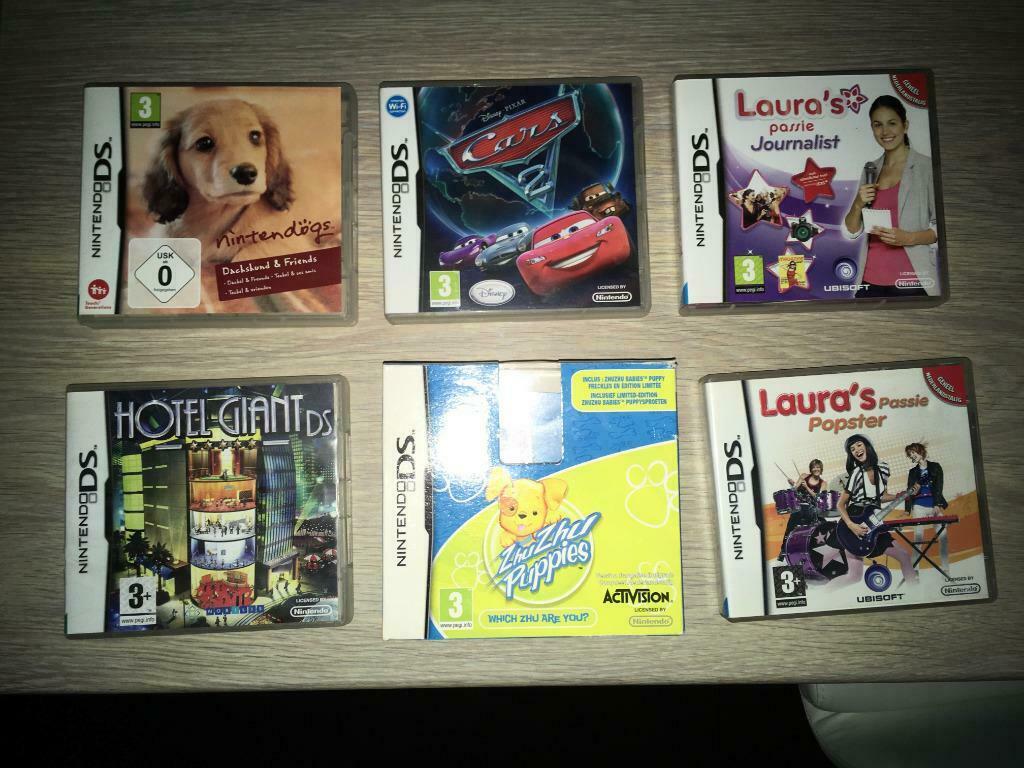 Verschillende games nintendo DS, Gebruikt, 1 speler, Vanaf 7 jaar, Ophalen